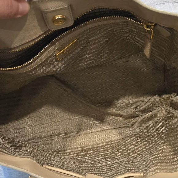 Prada Tan Leather Satchel - Picture 8 of 15